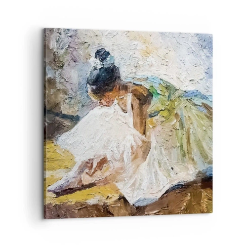 Cuadro sobre lienzo - Impresión de Imagen - De un cuadro de Degas - 60x60 cm