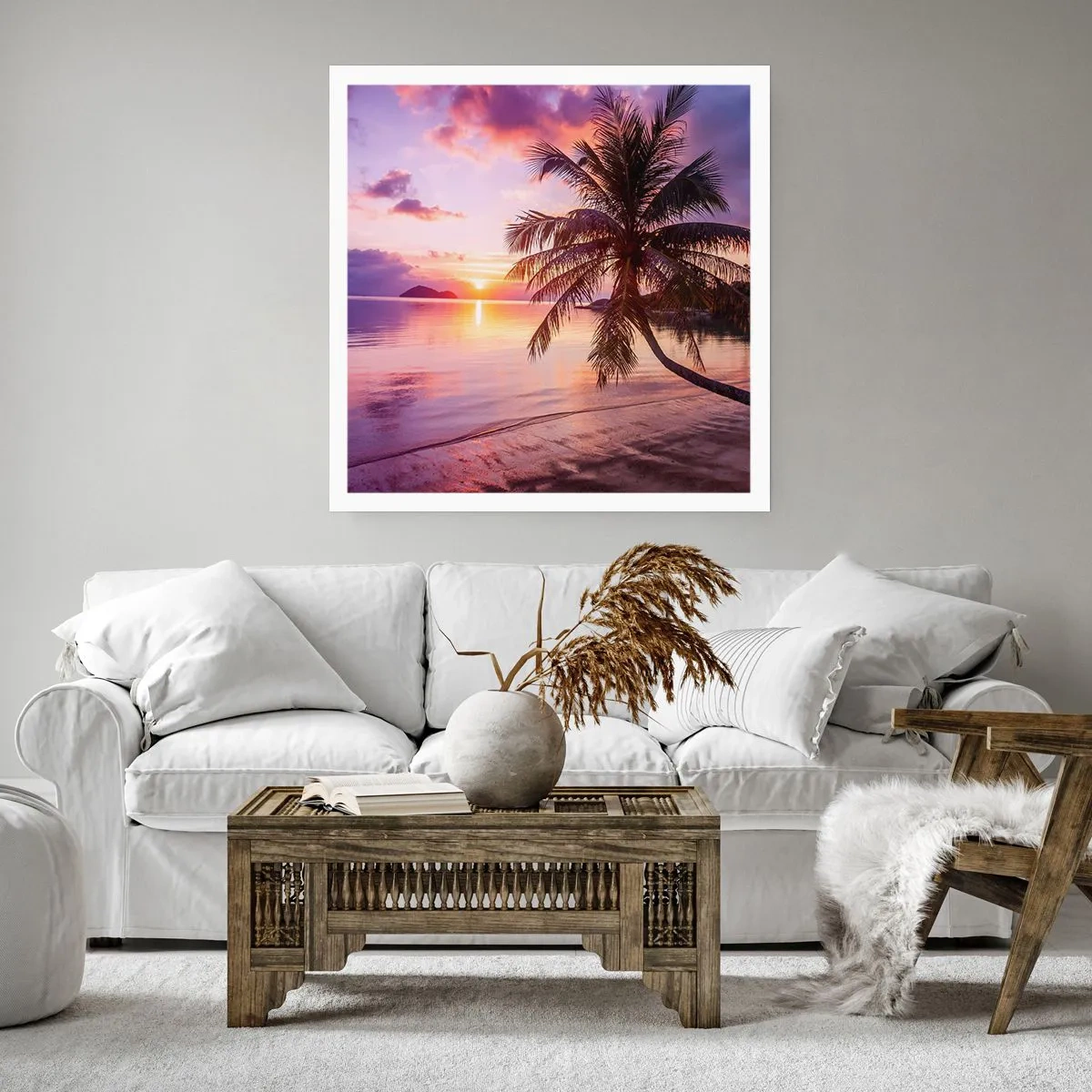 Póster - Hermosura hasta el horizonte - 40x40 cm