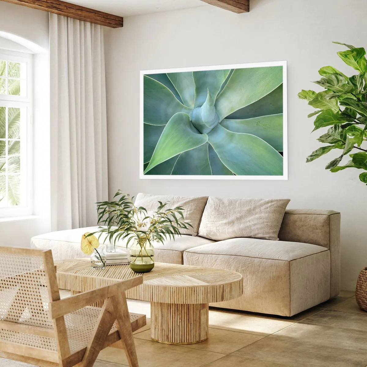 Póster - El nacimiento del verde - 70x50 cm