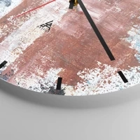 Esfera sin numeración, con rayas