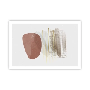 Póster - Una columnata abstracta - 91x61 cm
