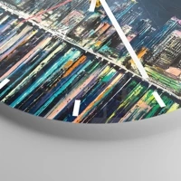 Esfera sin numeración, con rayas