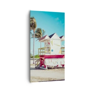 Cuadro sobre lienzo - Impresión de Imagen - Un hermoso día por delante - 65x120 cm