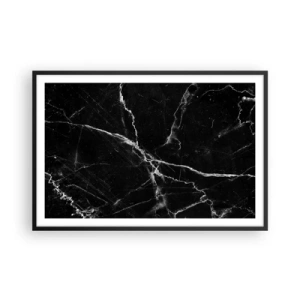 Póster en marco negro - La vida secreta de la piedra - 91x61 cm