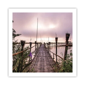 Póster - La tranquilidad de Asia - 60x60 cm