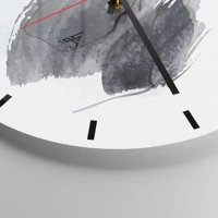 Esfera sin numeración, con rayas