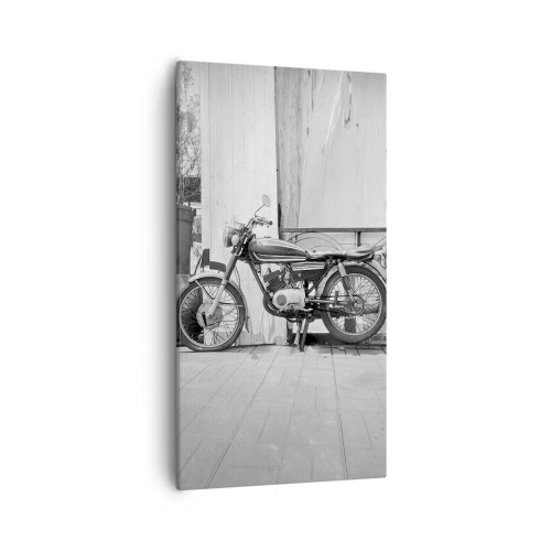 Cuadro sobre lienzo - Impresión de Imagen - Los clásicos por encima de todo - 55x100 cm