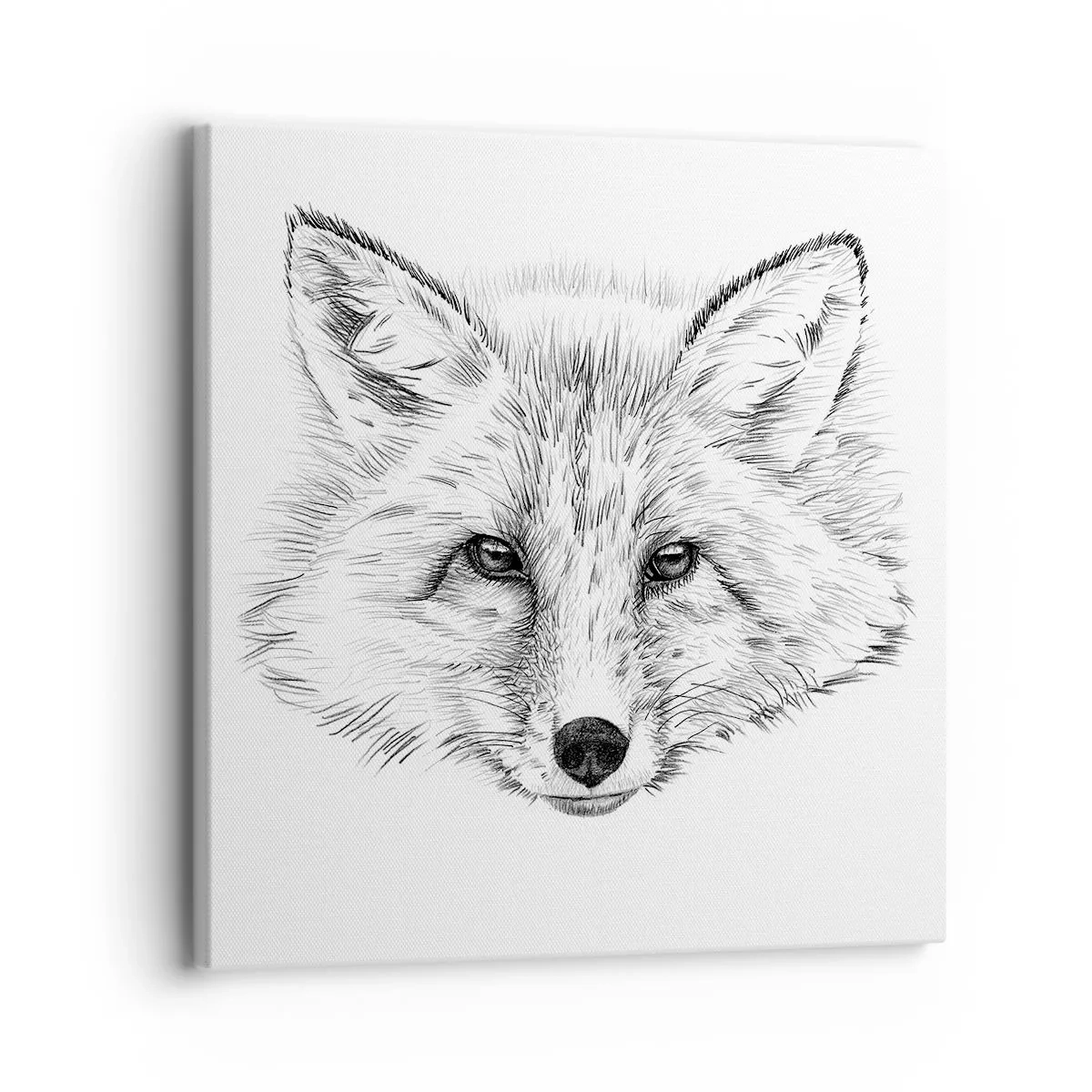 Cuadro sobre lienzo - Impresión de Imagen - ¿Pueden mentir estos ojos? - 30x30 cm