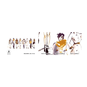 Muestra De Fotomural Standard Eco - Elegancia casual - Mujer, Modelo, Moda - 100x30 cm