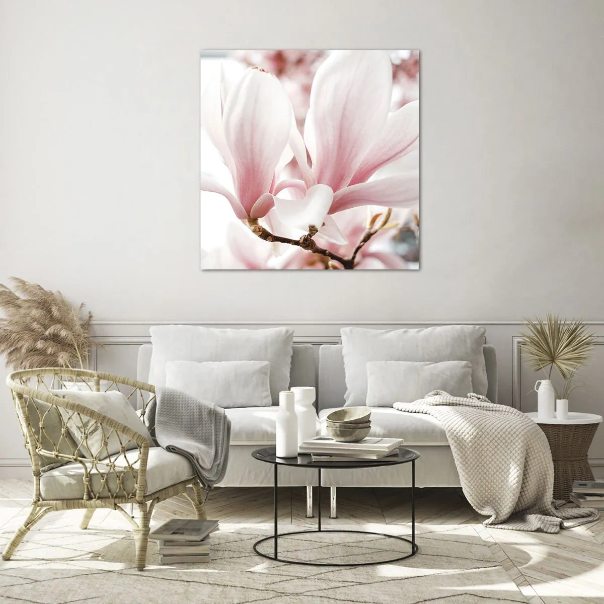 Cuadro sobre vidrio - Impresiones sobre Vidrio - Inmensidad de la ternura - 50x50 cm