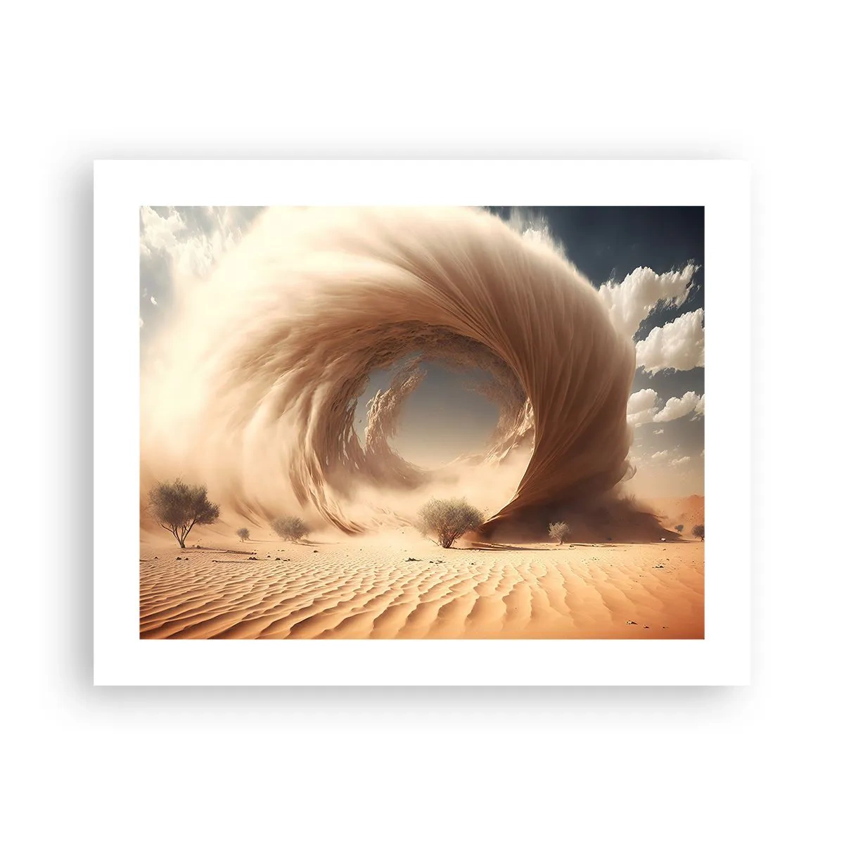 Póster - Portal abierto - 50x40 cm