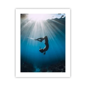 Póster - Danza subacuática - 40x50 cm