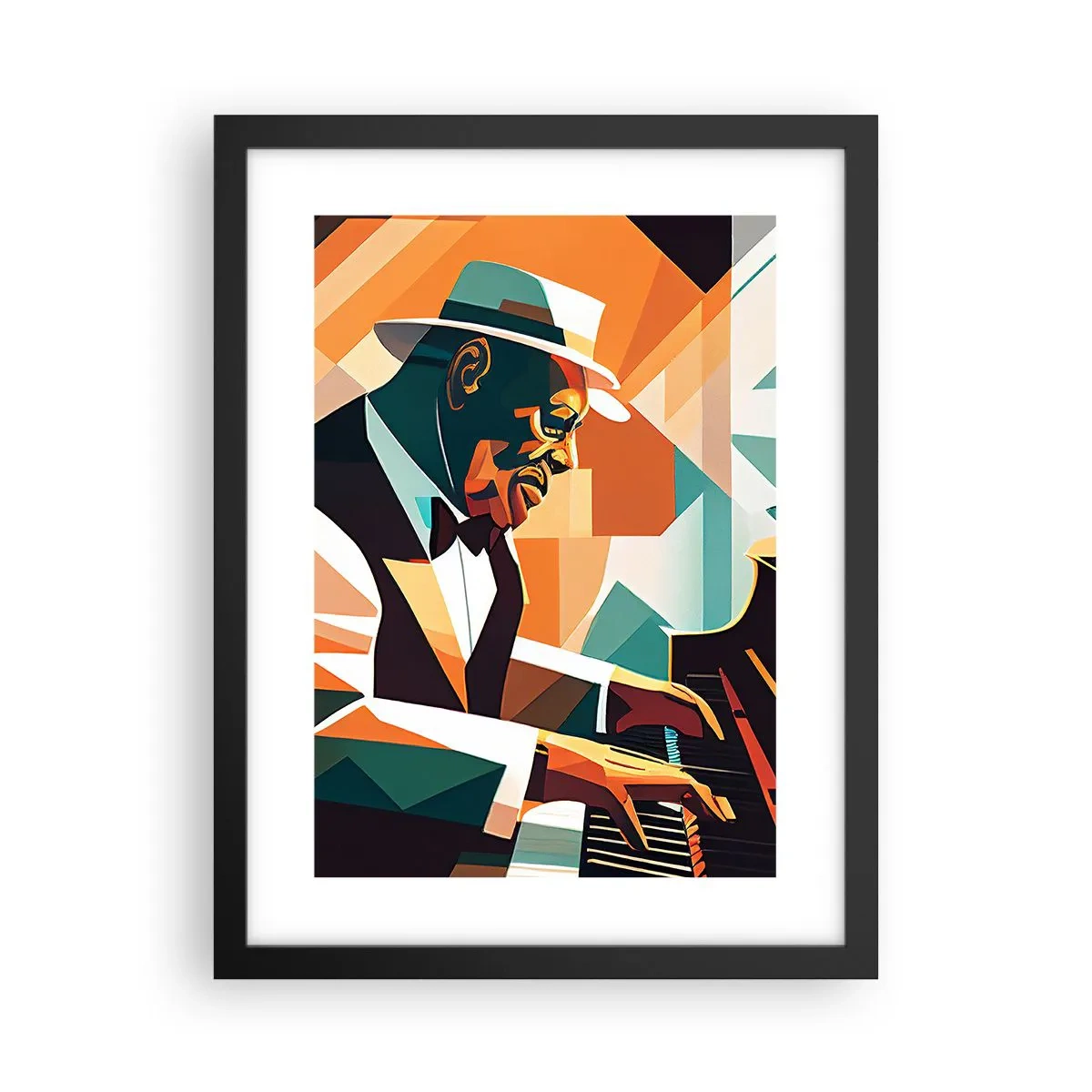 Póster en marco negro - Todo ese jazz que llevas dentro - 30x40 cm