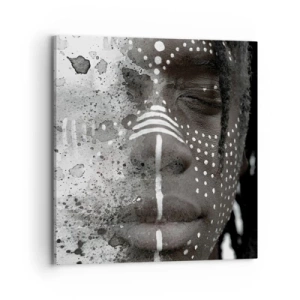 Cuadro sobre lienzo - Impresión de Imagen - Descubrimiento del espíritu original - 70x70 cm
