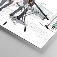 Esfera sin numeración, con rayas