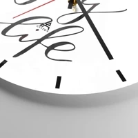 Esfera sin numeración, con rayas