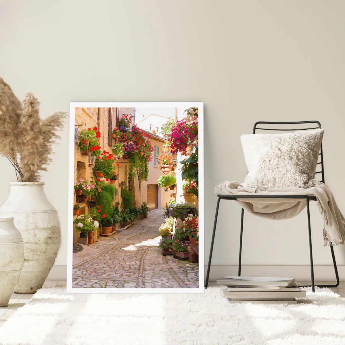 Póster - En un torrente de flores - 30x40 cm