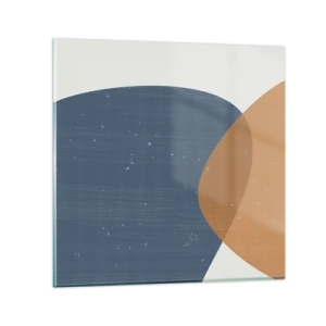 Cuadro sobre vidrio - Impresiones sobre Vidrio - Óvalos e influencias - 30x30 cm