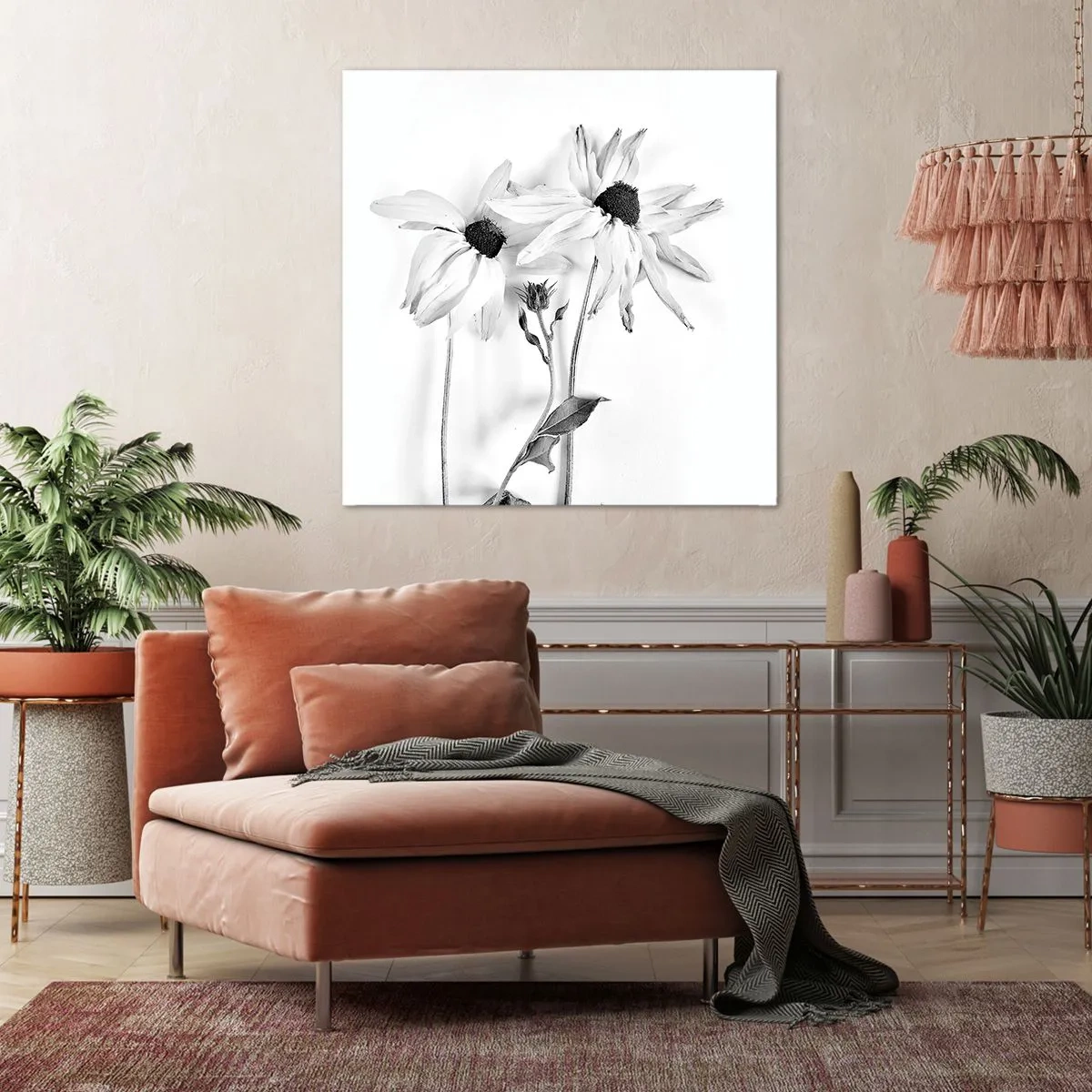 Cuadro sobre lienzo - Impresión de Imagen - Nadie quiere estar solo - 60x60 cm