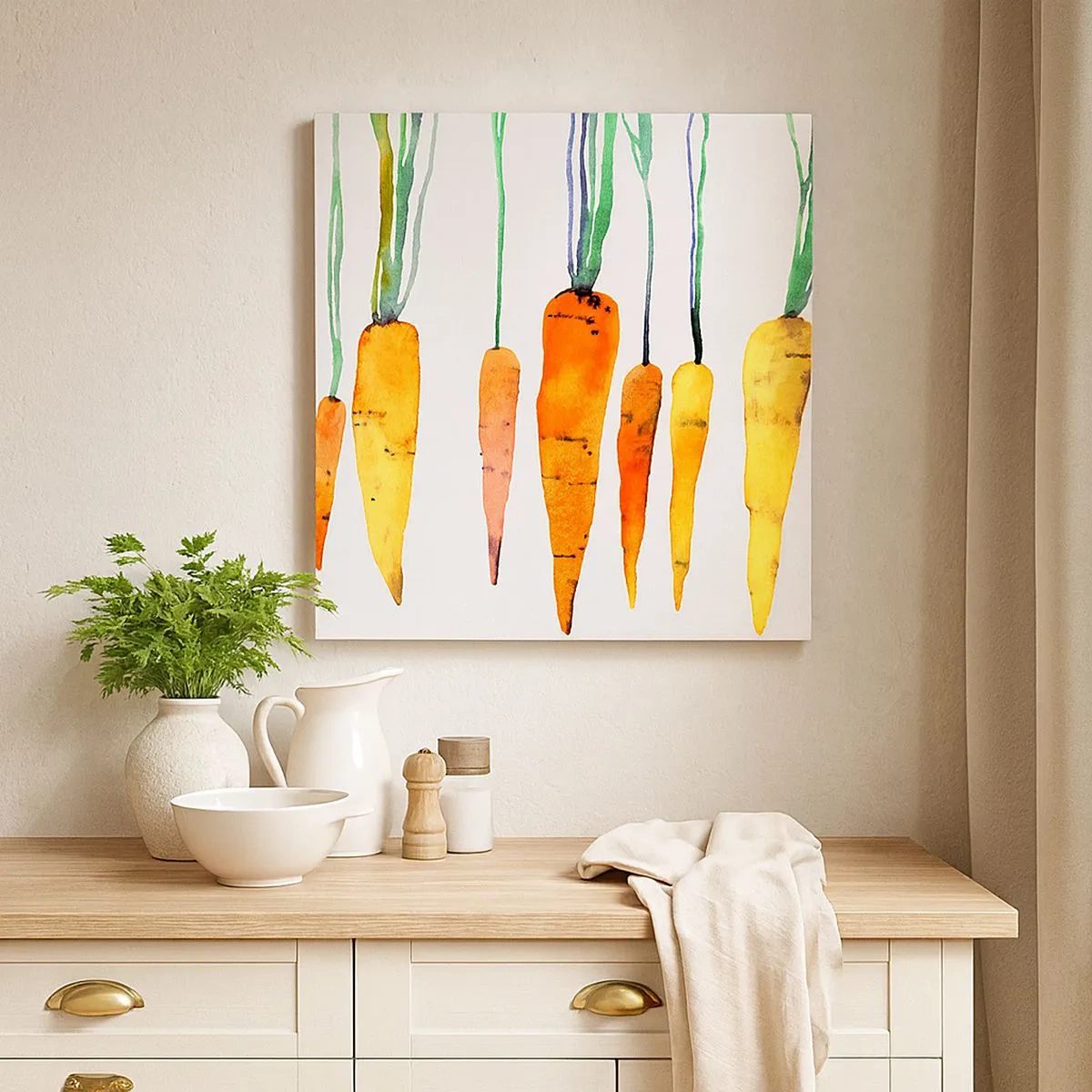 Cuadro sobre lienzo - Impresión de Imagen - La belleza de lo ordinario - 30x30 cm