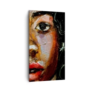 Cuadro sobre lienzo - Impresión de Imagen - La mitad de mi ser - 45x80 cm