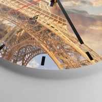 Esfera sin numeración, con rayas