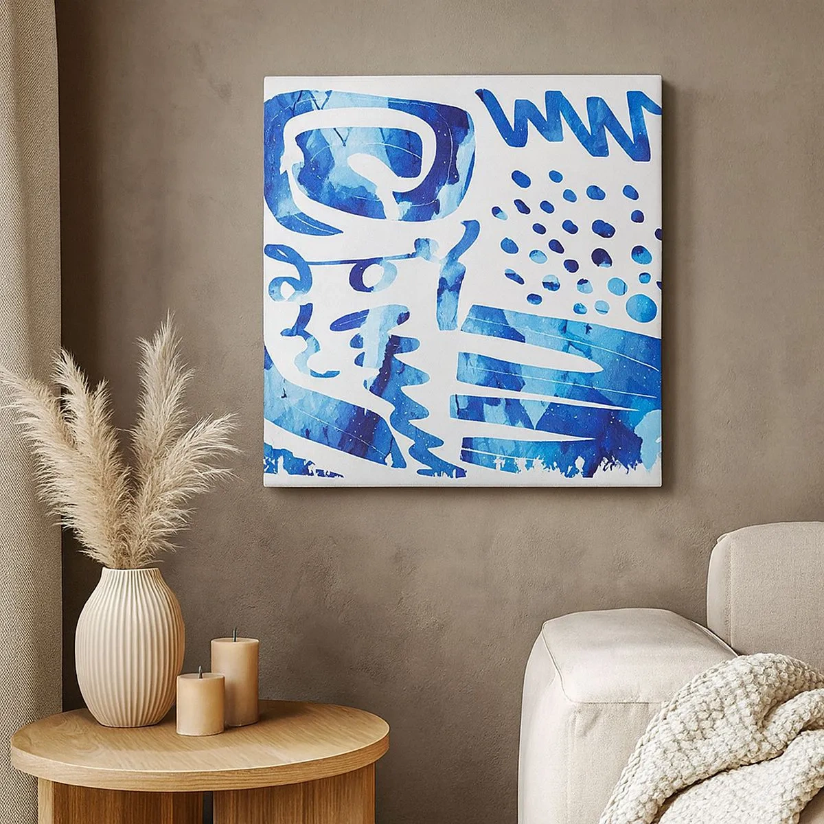 Cuadro sobre lienzo - Impresión de Imagen - Vuelta a las raíces - 30x30 cm