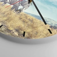 Esfera sin numeración, con rayas