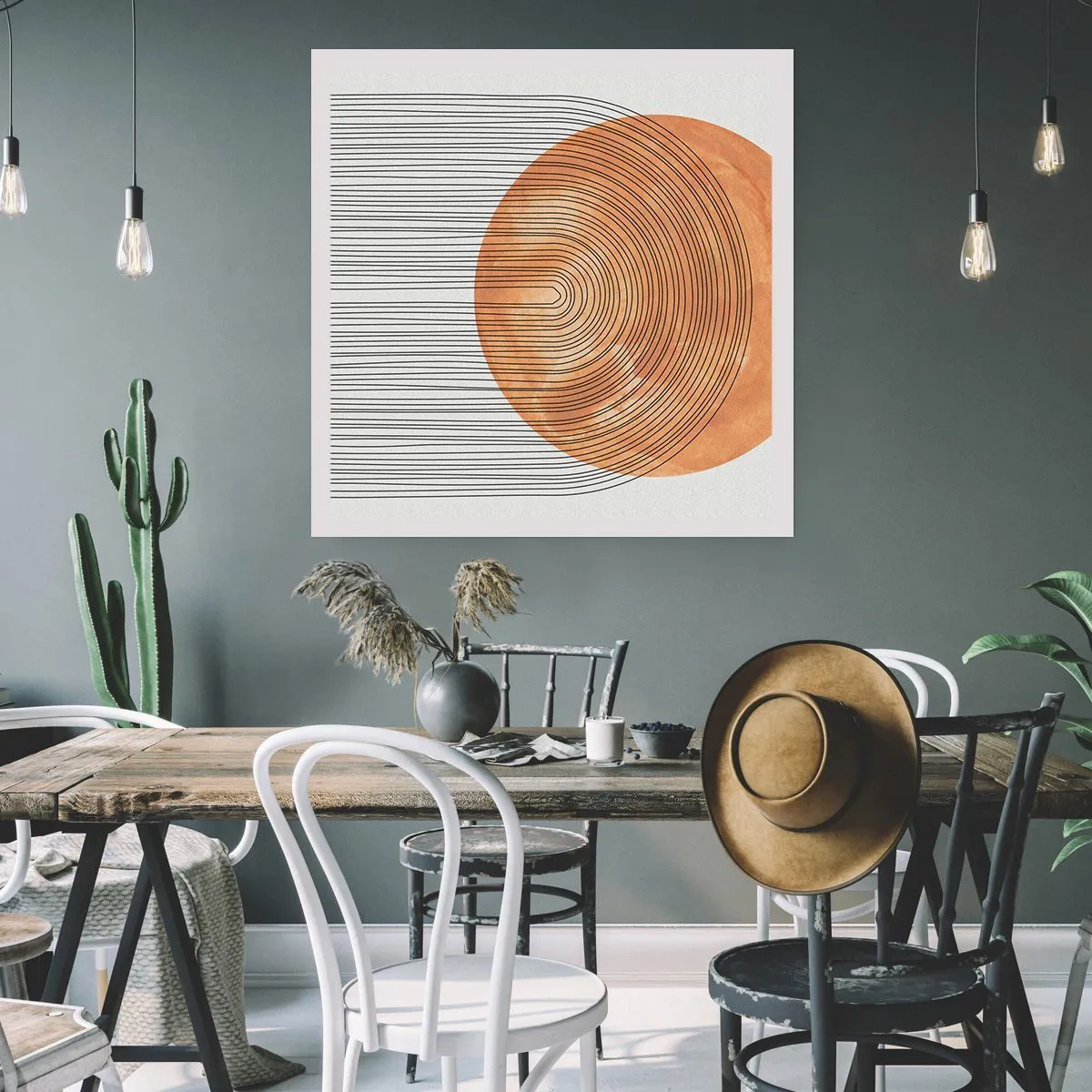 Póster - Una composición soleada - 40x40 cm