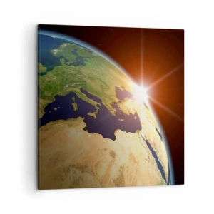 Cuadro sobre lienzo - Impresión de Imagen - Amanecer - 50x50 cm