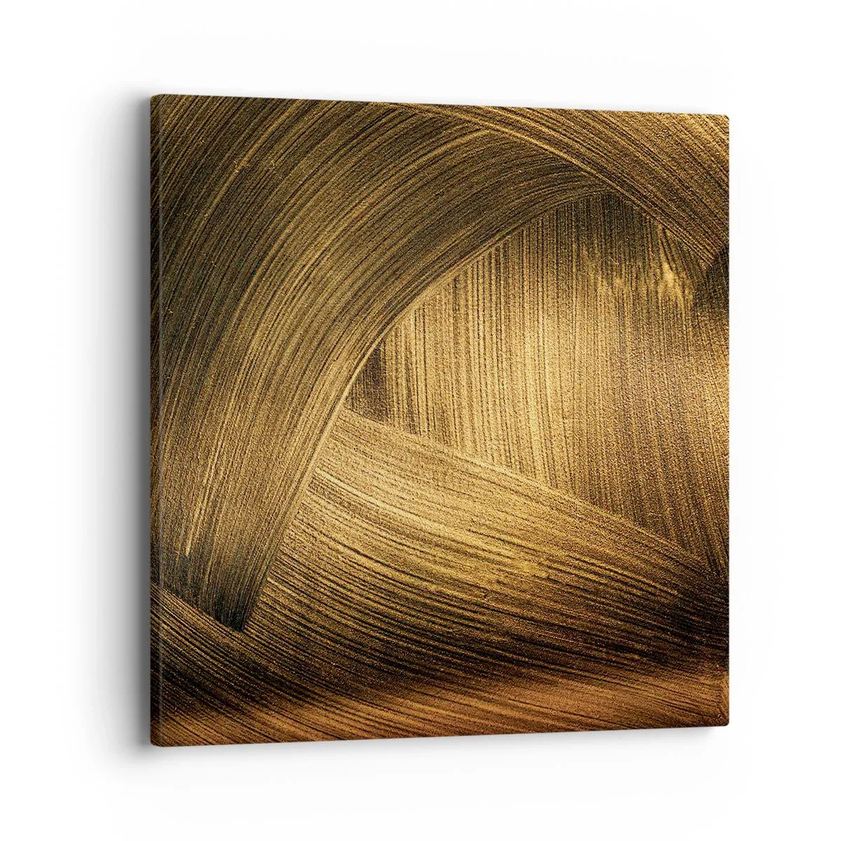 Cuadro sobre lienzo - Impresión de Imagen - En un laberinto de oro - 40x40 cm