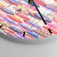 Esfera sin numeración, con rayas