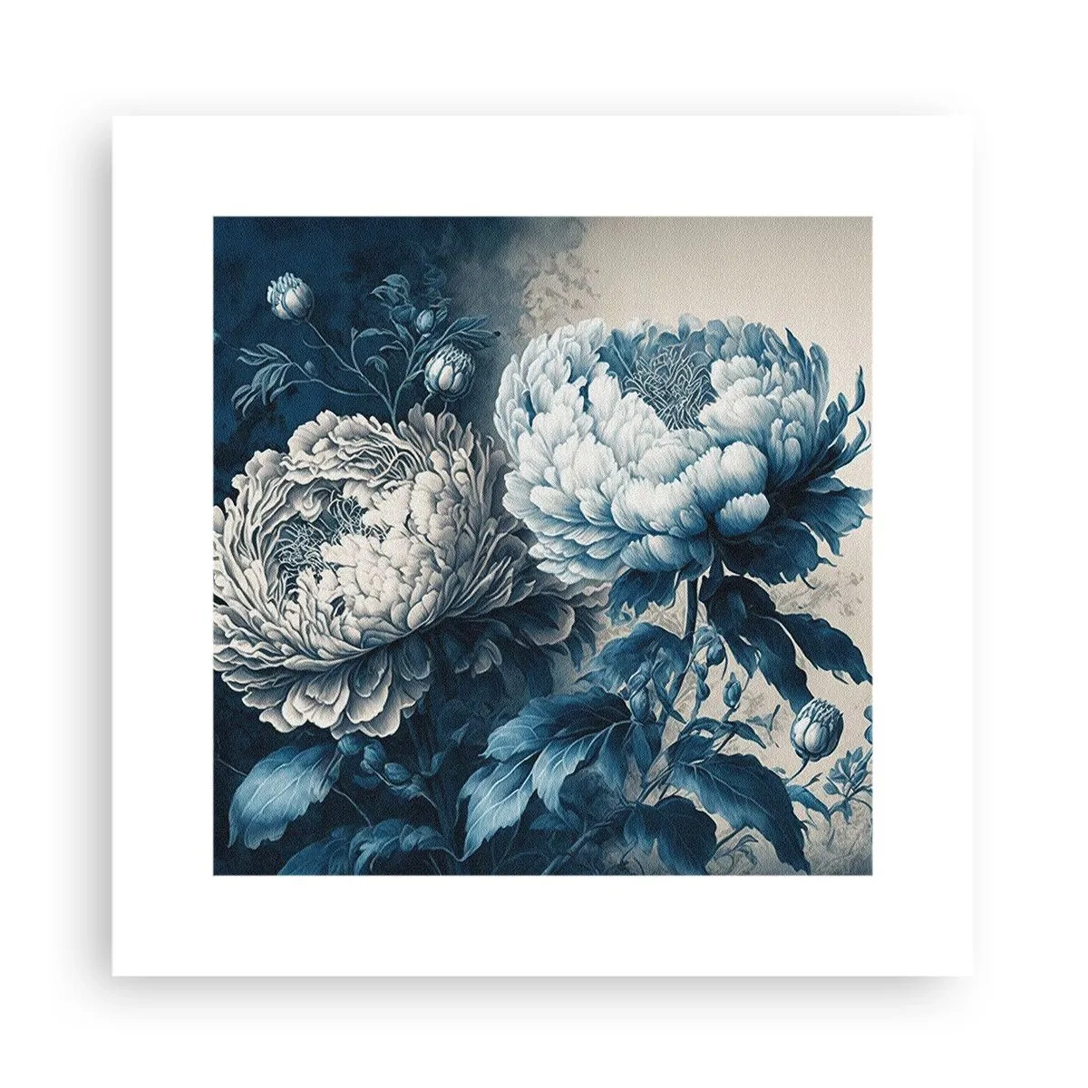 Póster - Una pareja unida - 30x30 cm