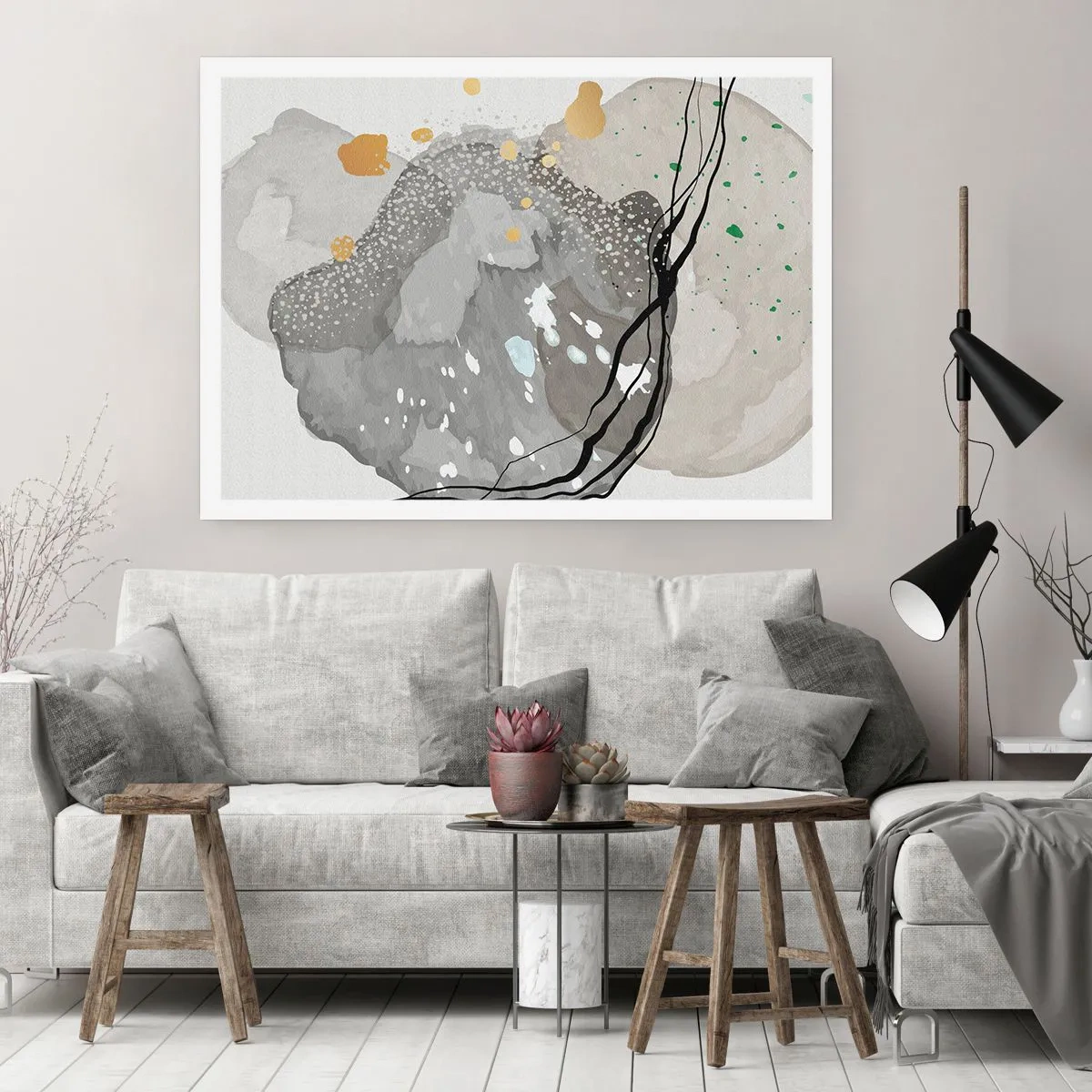 Póster - Composición orgánica - 50x40 cm