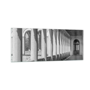 Cuadro sobre vidrio - Impresiones sobre Vidrio - Galería soleada - 100x40 cm