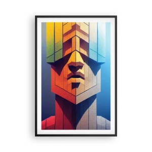Póster en marco negro - Un hombre de principios - 61x91 cm