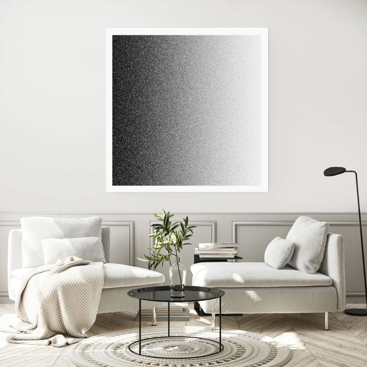 Póster - Hacia la luz - 50x50 cm