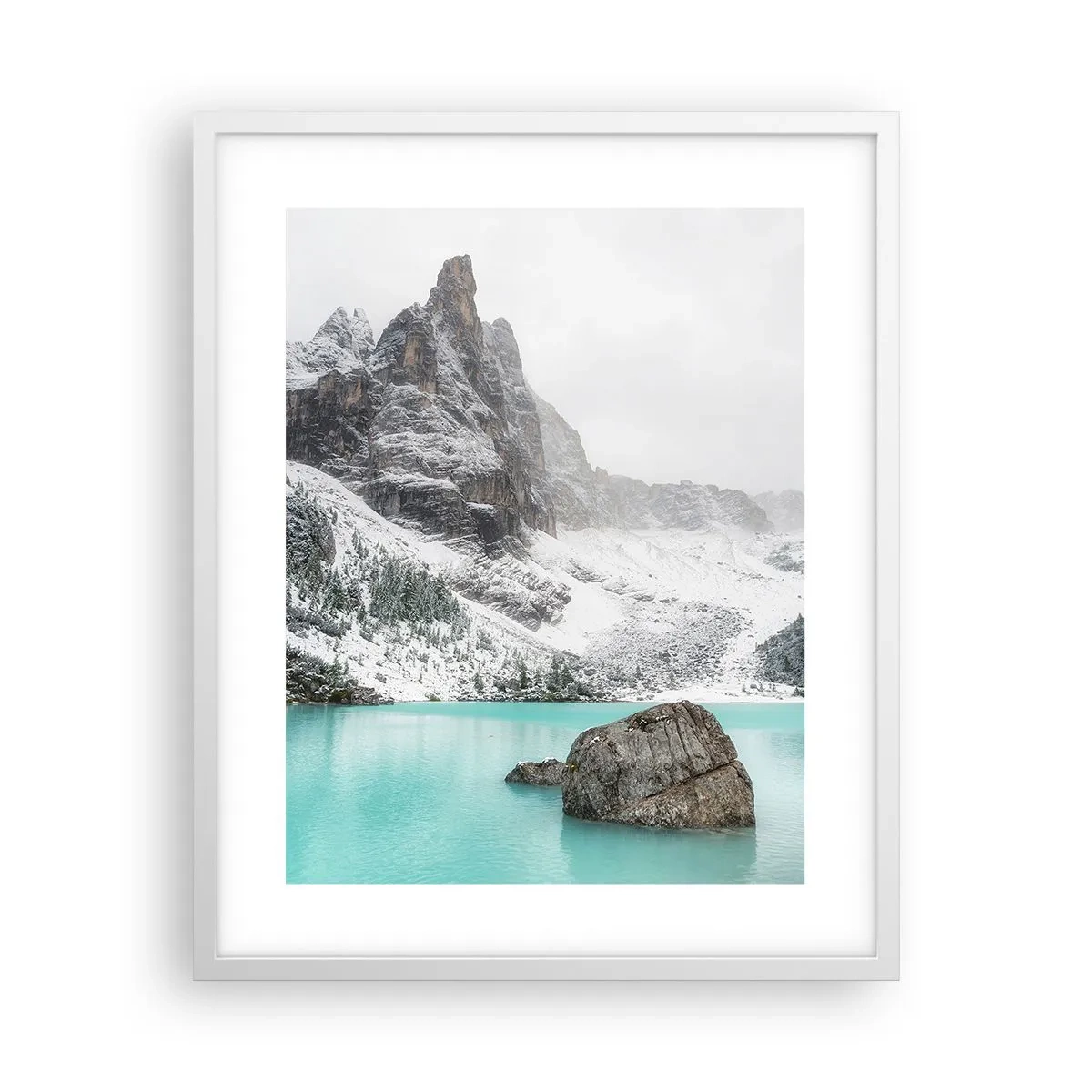 Póster en marco blanco - En guardia - 40x50 cm