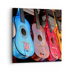 Cuadro sobre lienzo - Impresión de Imagen - Estilo latino - 30x30 cm