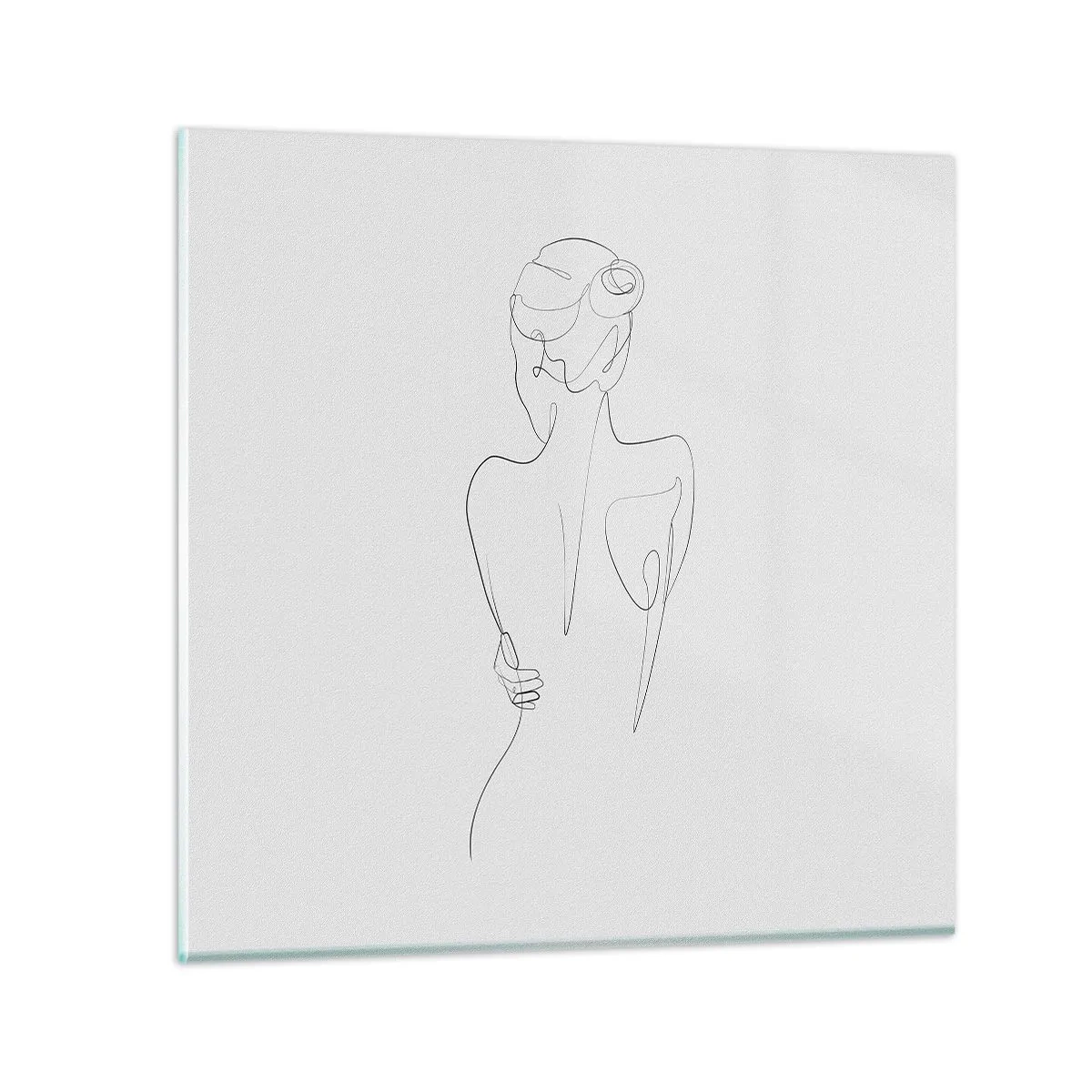 Cuadro sobre vidrio - Impresiones sobre Vidrio - Música del cuerpo - 30x30 cm