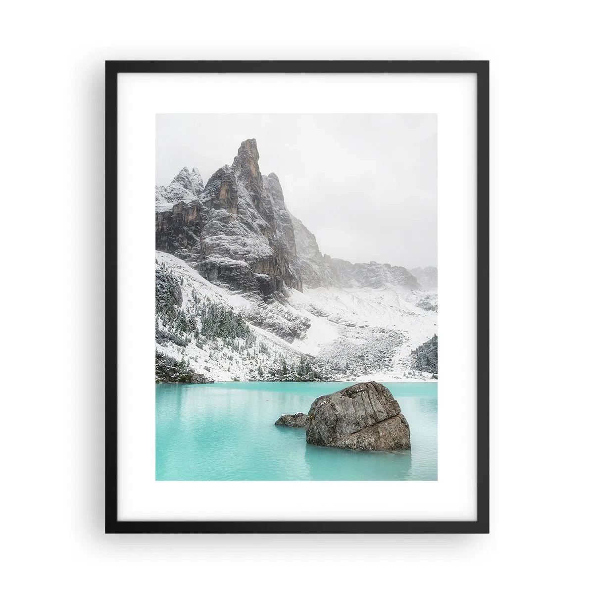 Póster en marco negro - En guardia - 40x50 cm