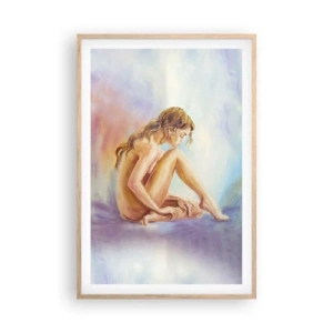 Póster en marco roble claro - Acto de juventud - 61x91 cm