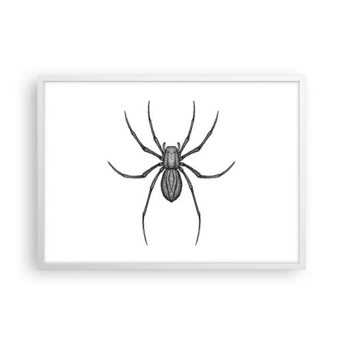 Póster en marco blanco - Precisión inquietante - 70x50 cm