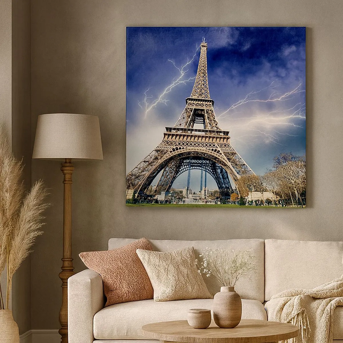 Cuadro sobre lienzo - Impresión de Imagen - Reina sobre las tormentas - 30x30 cm