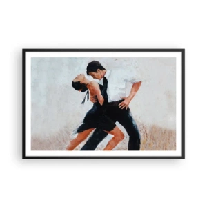 Póster en marco negro - El tango de mis sueños - 91x61 cm