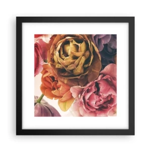 Póster en marco negro - Celebración de la vida - 30x30 cm