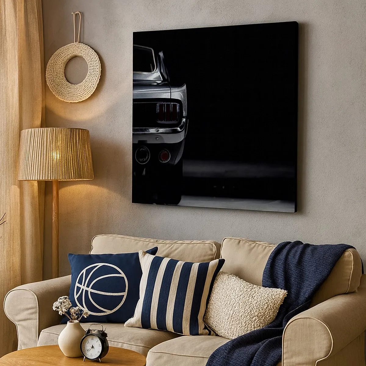 Cuadro sobre lienzo - Impresión de Imagen - El encanto de los clásicos - 30x30 cm