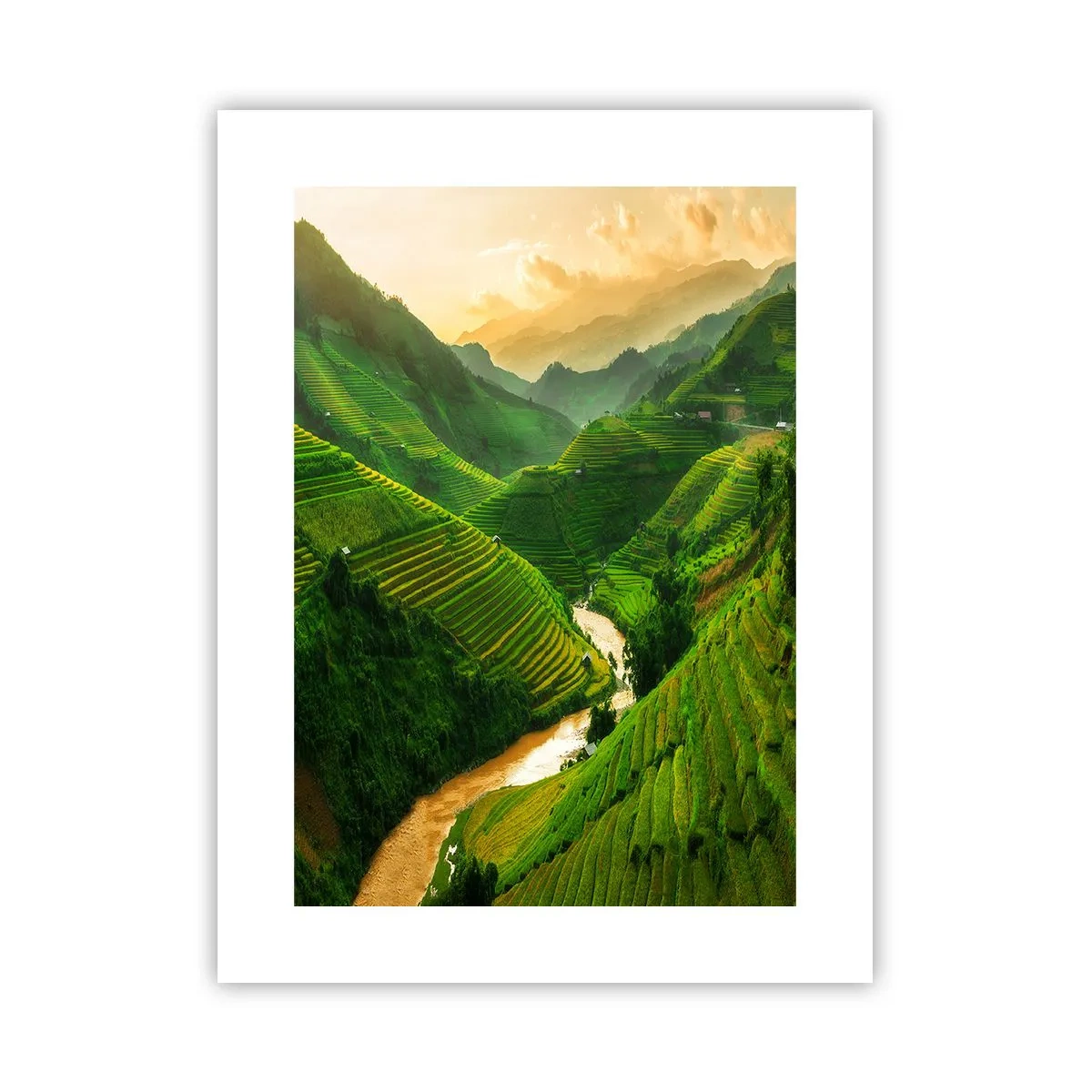 Póster - Valle vietnamita - 30x40 cm