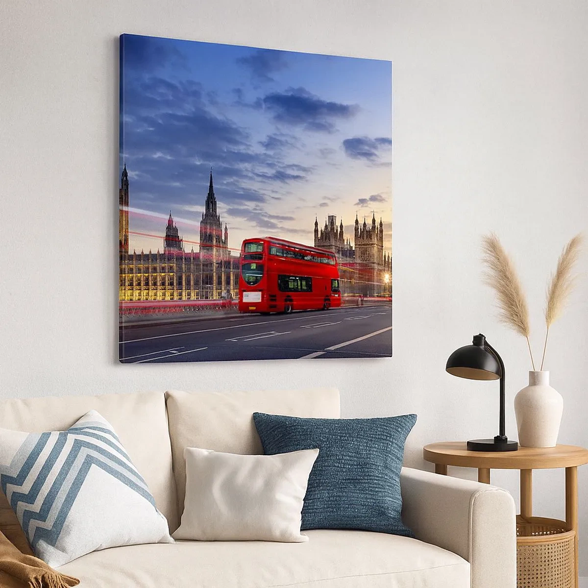 Cuadro sobre lienzo - Impresión de Imagen - Lo más característico - 30x30 cm