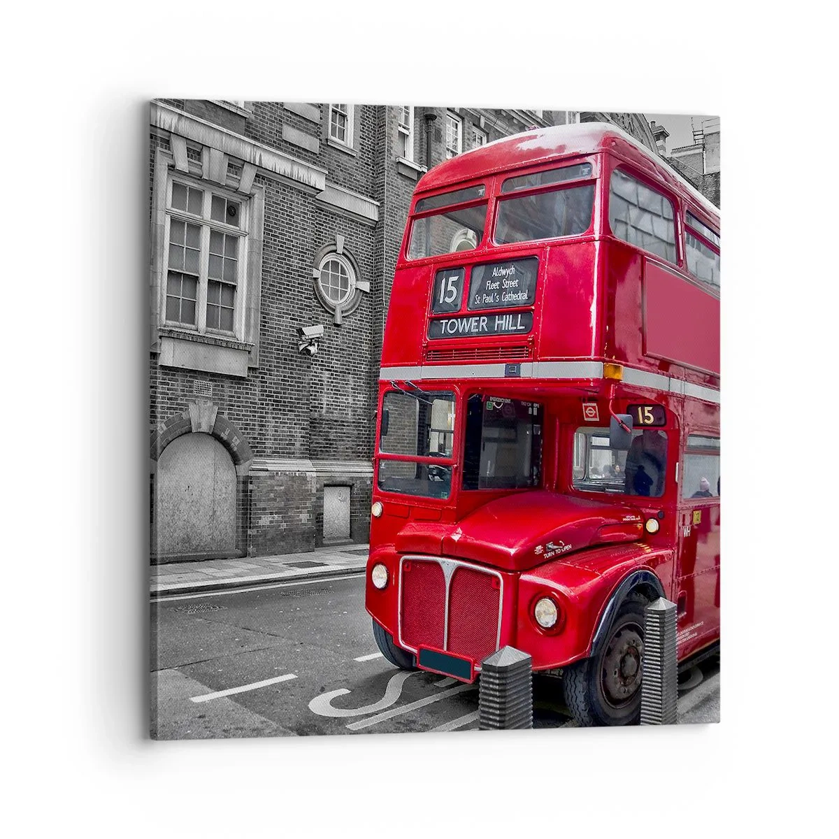 Cuadro sobre lienzo - Impresión de Imagen - El mismo de siempre - 70x70 cm